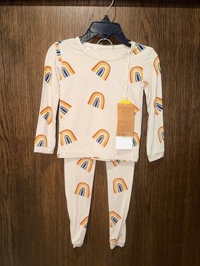 NWT Kyte Baby Rainbow Rust Set in Oat Size 18-24 mos